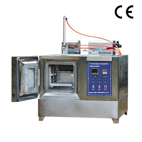 Rubber Brittleness Tester exporting|Low Temperature Properties .